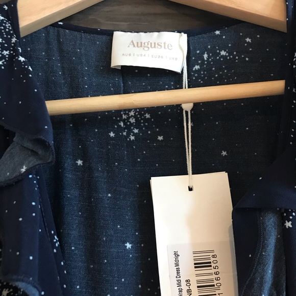 Auguste thé Lable maxi wrap dress - Picture 4 of 8